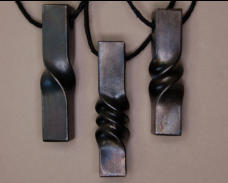 Steel Twist Necklace ~ essentialiron.com