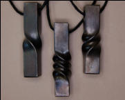 Steel Twist Necklace ~ essentialiron.com