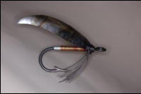 Classic trout fly in steel and copper ~ essentialiron.com